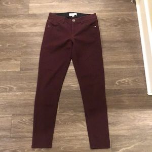 Maroon Jeggings!